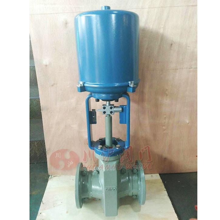 電動管夾閥實(shí)物圖