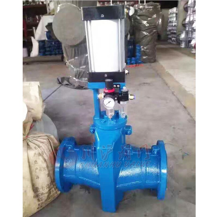 氣動管夾閥實(shí)物圖